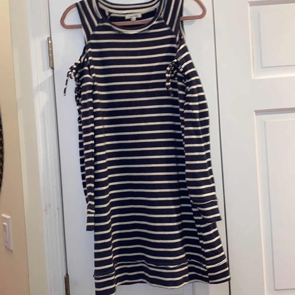 Maurice’s cold shoulder sweatshirt dress